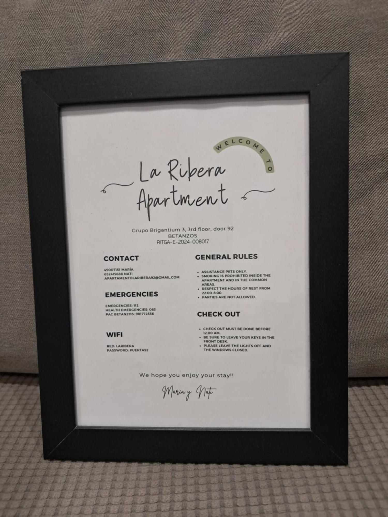 Apartamento La Ribera เบตันซอส ภายนอก รูปภาพ
